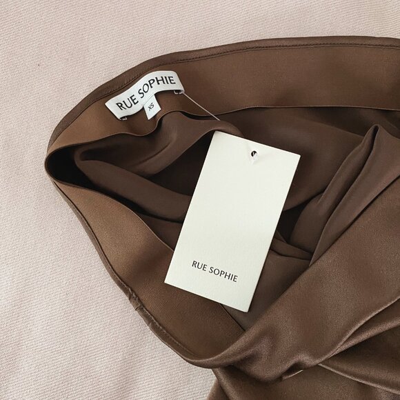 Rue Sophie Rivoli Silk Maxi Skirt - Picture 3 of 7